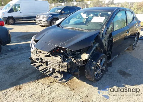 2019 Nissan Leaf Sv Plus из США, поврежденный, VIN 1N4BZ1CP2KC321459